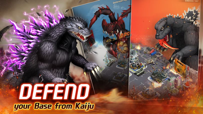 Hình ảnh Godzilla Defense Force MOD 