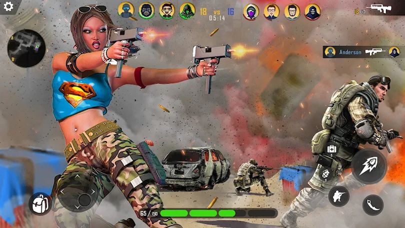 Hình ảnh Gun Games 3d MOD 