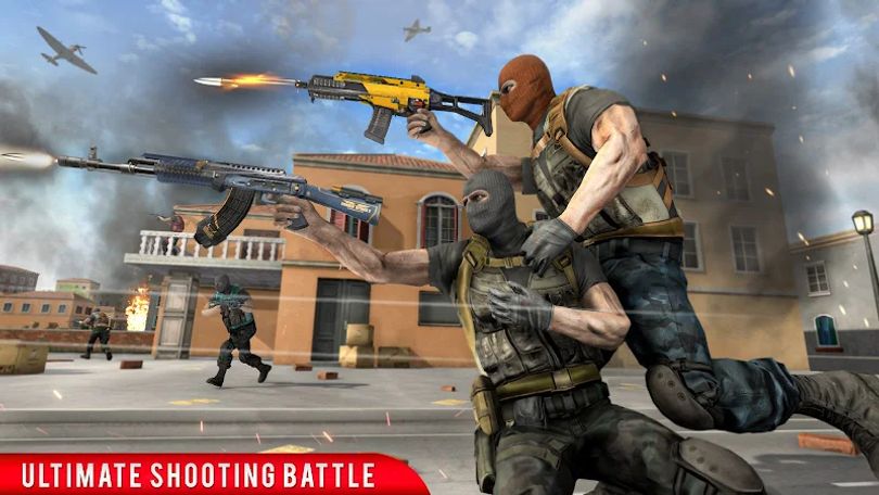 Hình ảnh Gun Games Offline Survival MOD Đóng Băng Kẻ Địch