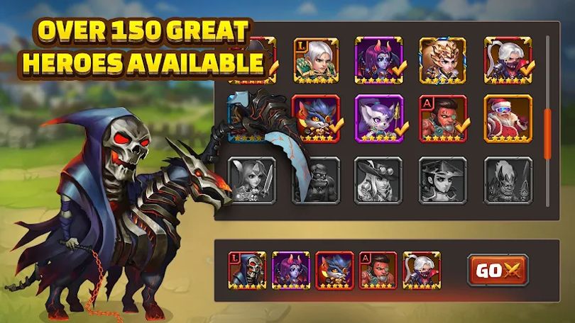 Hình ảnh Heroes Charge MOD Bất Tử