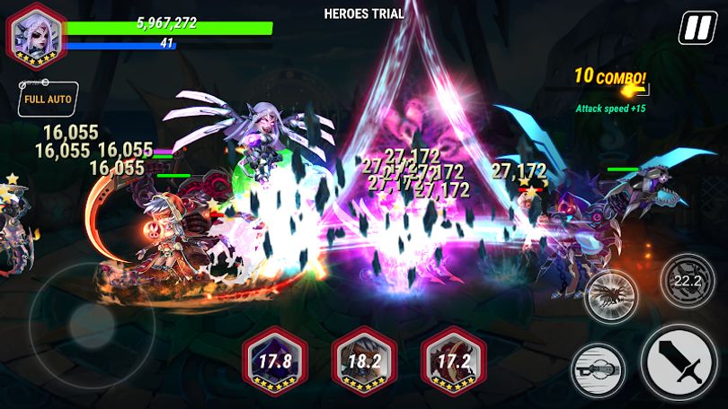 Hình ảnh Heroes Infinity MOD Vô Hạn Tiền Coins