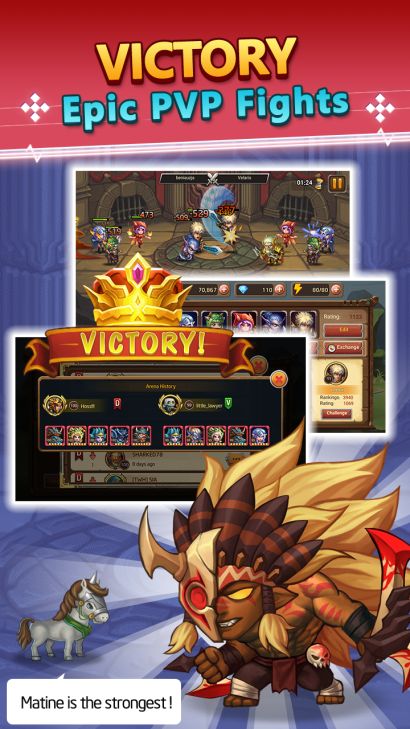 Hình ảnh Heroes Legend MOD Auto Win