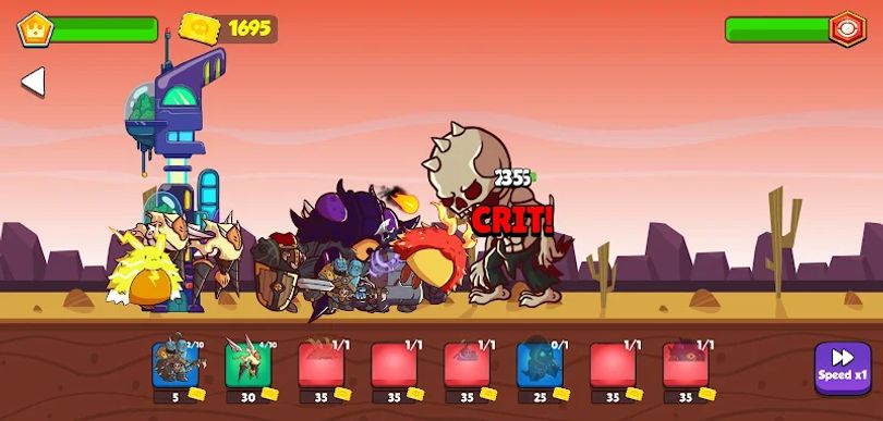 Hình ảnh Heroes vs Monsters: Tower War MOD 