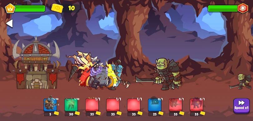 Hình ảnh Heroes vs Monsters: Tower War MOD Menu