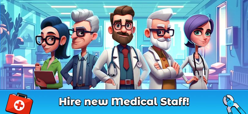 Hình ảnh Hospital Empire - Idle Tycoon MOD Vô Hạn Tiền