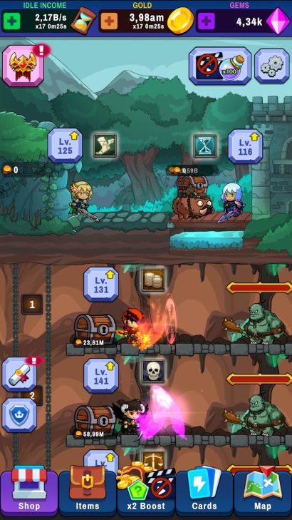 Hình ảnh Idle Dungeon Tycoon MOD Menu