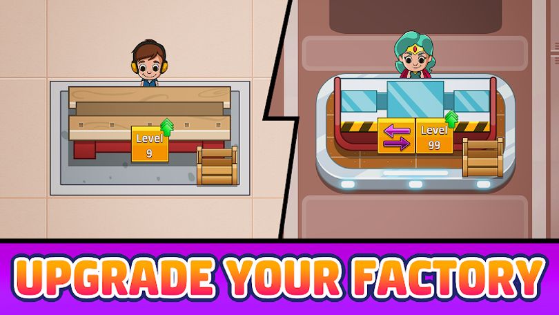 Hình ảnh Idle Factory Tycoon MOD House