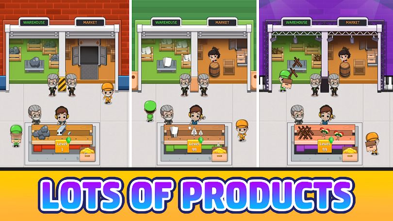 Hình ảnh Idle Factory Tycoon MOD Free Upgrade Silo