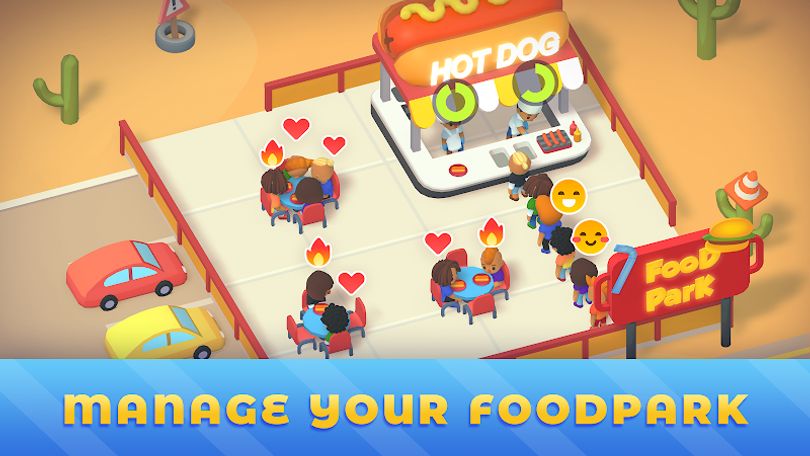 Hình ảnh Idle Food Park Tycoon MOD 