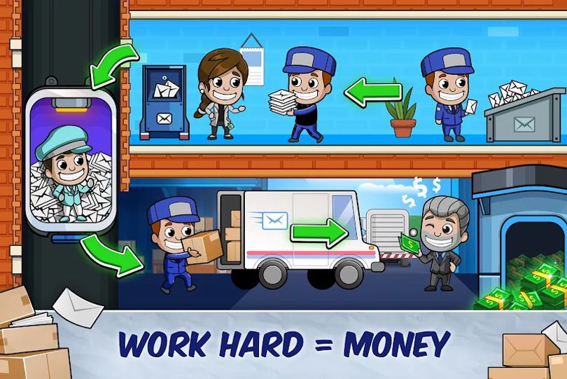 Hình ảnh Idle Mail Tycoon MOD 