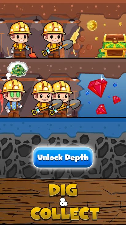 Hình ảnh Idle Miner Clicker Games MOD 