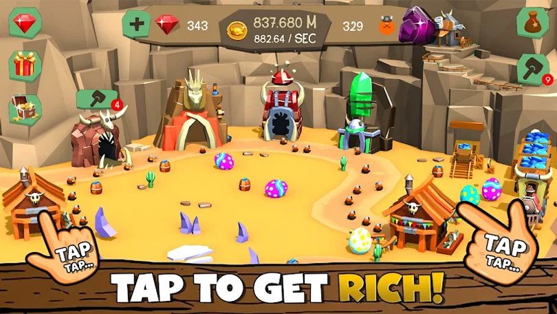 Hình ảnh Idle Miner Clicker Games MOD Nâng Cấp Miễn Phí