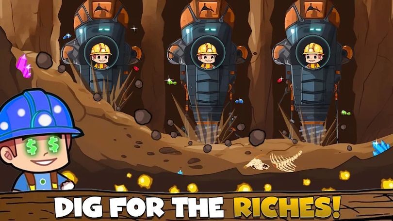 Hình ảnh Idle Miner Clicker Games MOD Menu