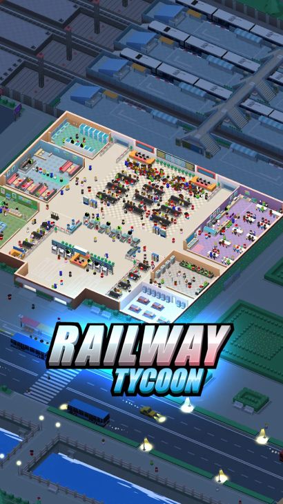 Hình ảnh Idle Railway Tycoon MOD 