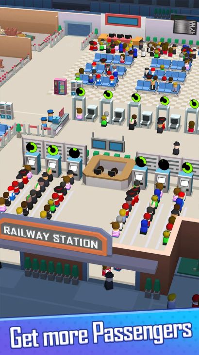 Hình ảnh Idle Railway Tycoon MOD Menu