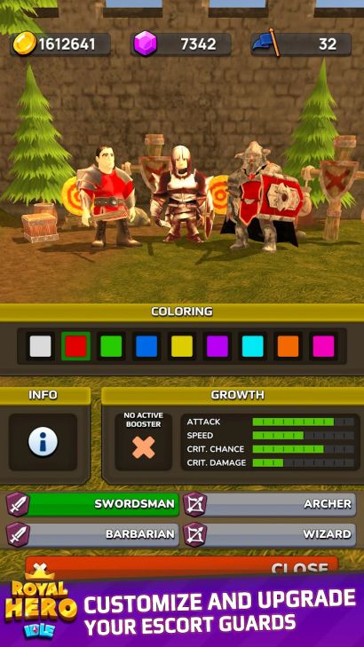 Hình ảnh Idle Royal Hero MOD Menu