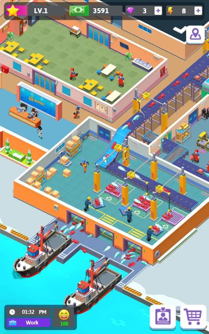 Hình ảnh Idle Seafood Tycoon MOD 