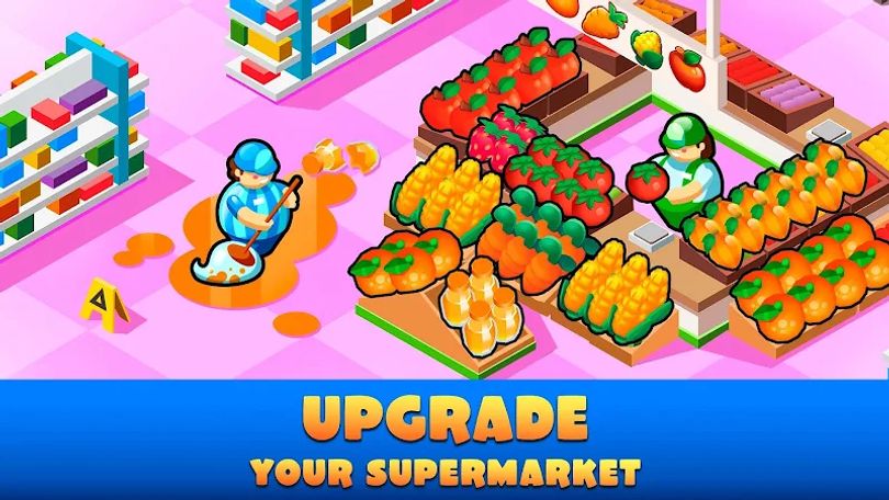 Hình ảnh Idle Supermarket Tycoon MOD 