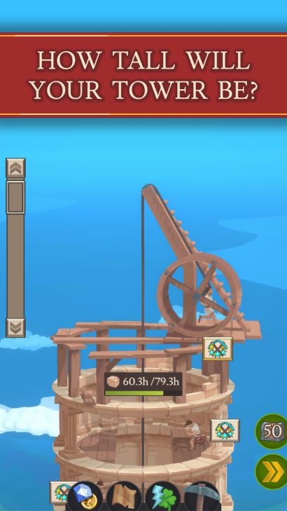 Hình ảnh Idle Tower Miner MOD Gold