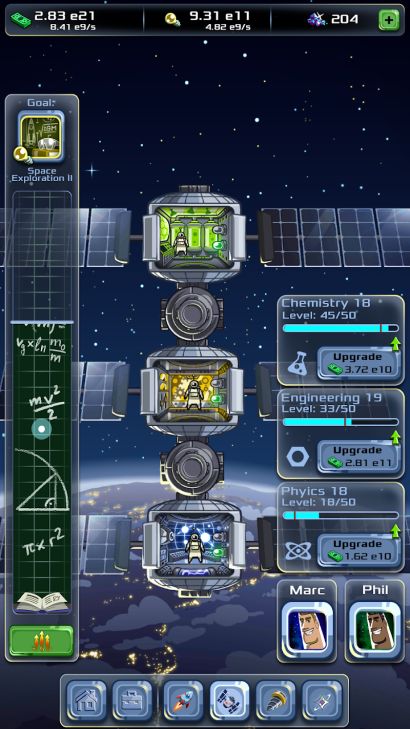 Hình ảnh Idle Tycoon: Space Company MOD Vô Hạn Tiền