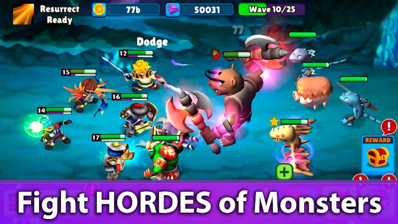 Hình ảnh Idle Warrior Tales MOD Premium