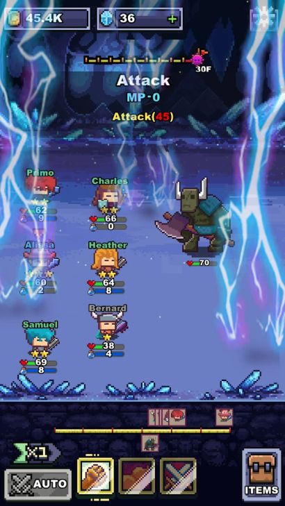 Hình ảnh Infinite Knights MOD Vô Hạn Vàng