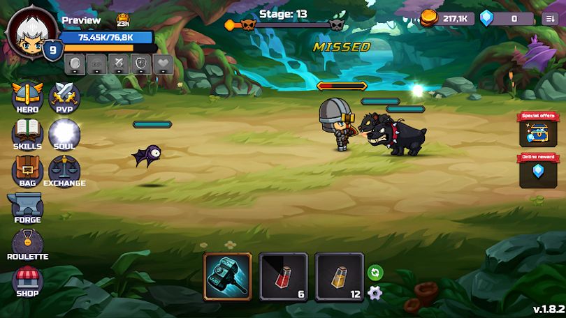 Hình ảnh Just Idle: Idle Hero RPG MOD 