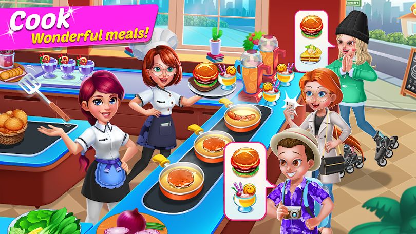 Hình ảnh Kitchen Diary: Cooking games MOD 