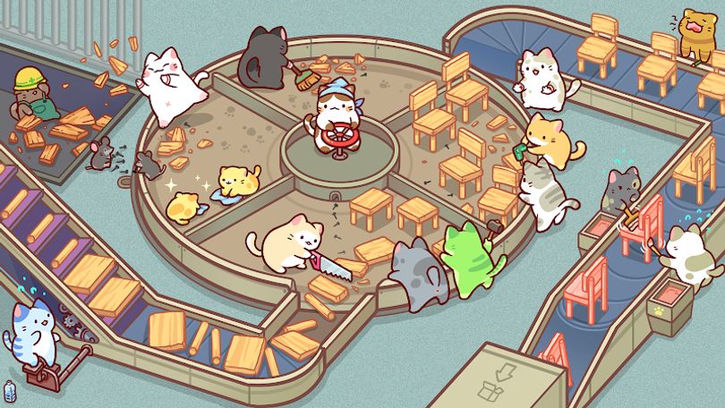 Hình ảnh Kitty Cat Tycoon MOD Vô Hạn Tiền