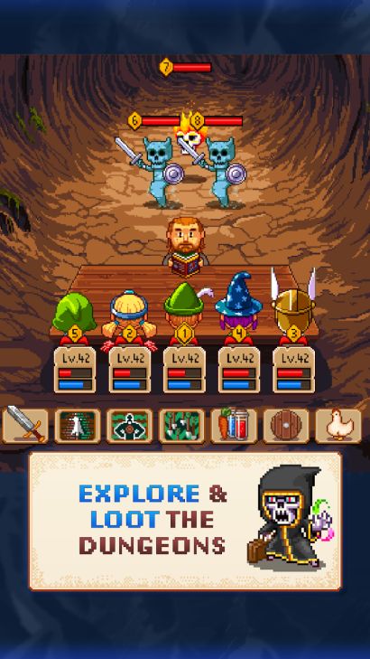 Hình ảnh Knights of Pen & Paper 2 MOD Menu