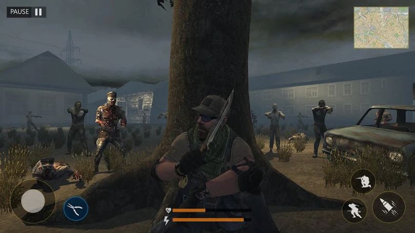 Hình ảnh Last of Zombie: Real Survival Shooter 3D MOD Đóng Băng Kẻ Địch