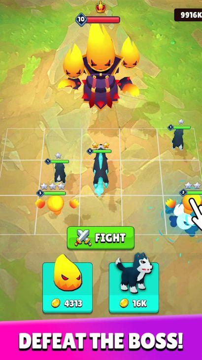 Hình ảnh Merge Battle Tactics MOD Không QC