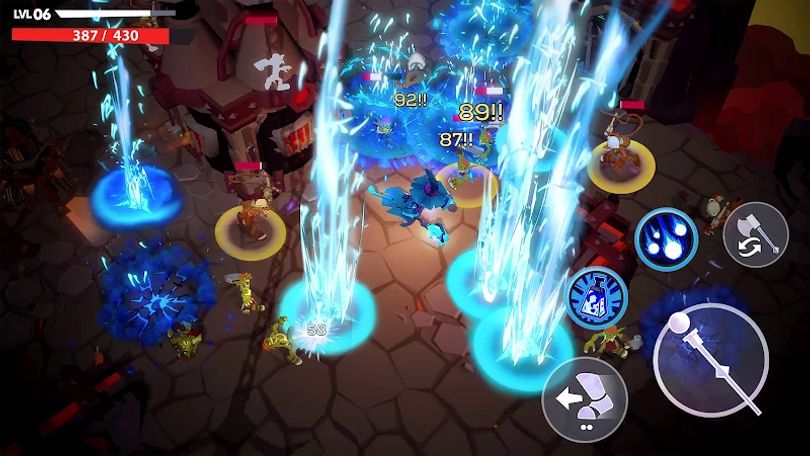 Hình ảnh Mighty Quest Rogue Palace MOD Bất Tử