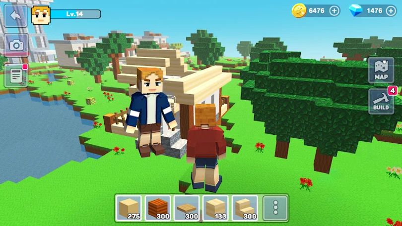 Hình ảnh MiniCraft: Blocky Craft 2022 MOD Gems