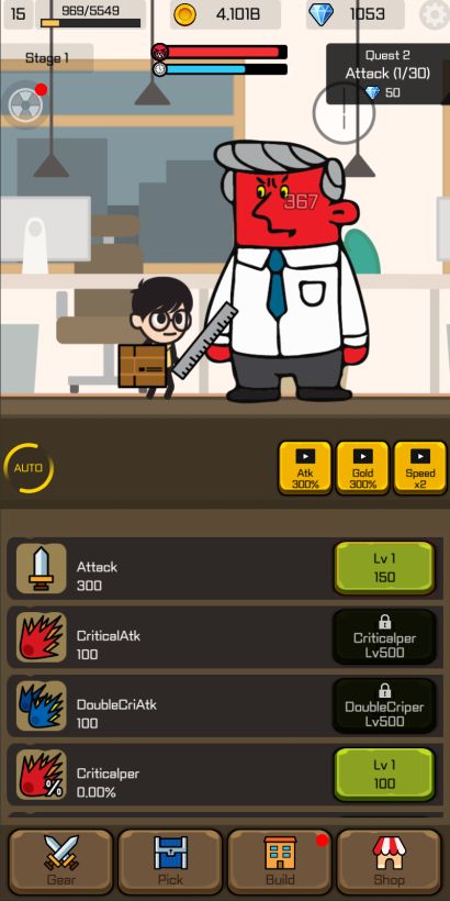 Hình ảnh Overtime Warrior Idle RPG MOD Attack Speed Multiplier