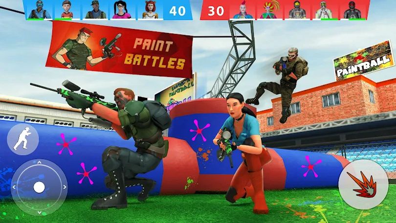 Hình ảnh Paintball Shooting Game 3D MOD Mở Khóa