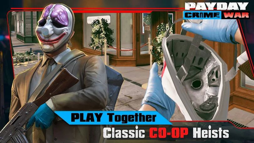 Hình ảnh PAYDAY: Crime War MOD Menu