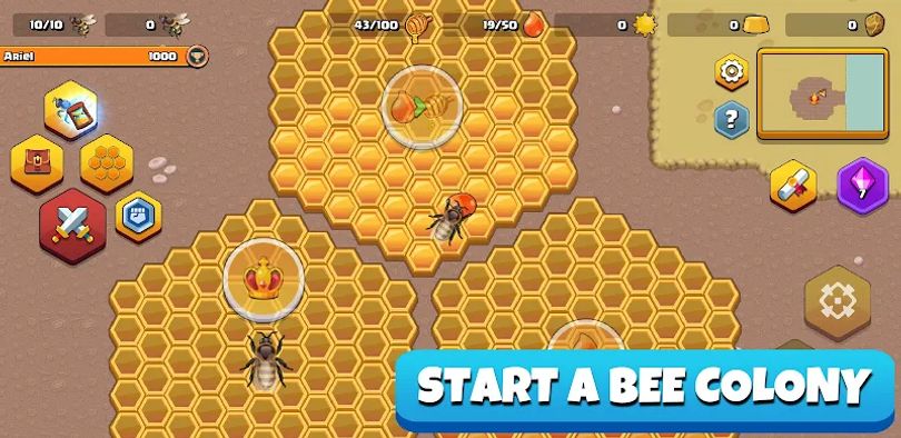 Hình ảnh Pocket Bees: Colony Simulator MOD 