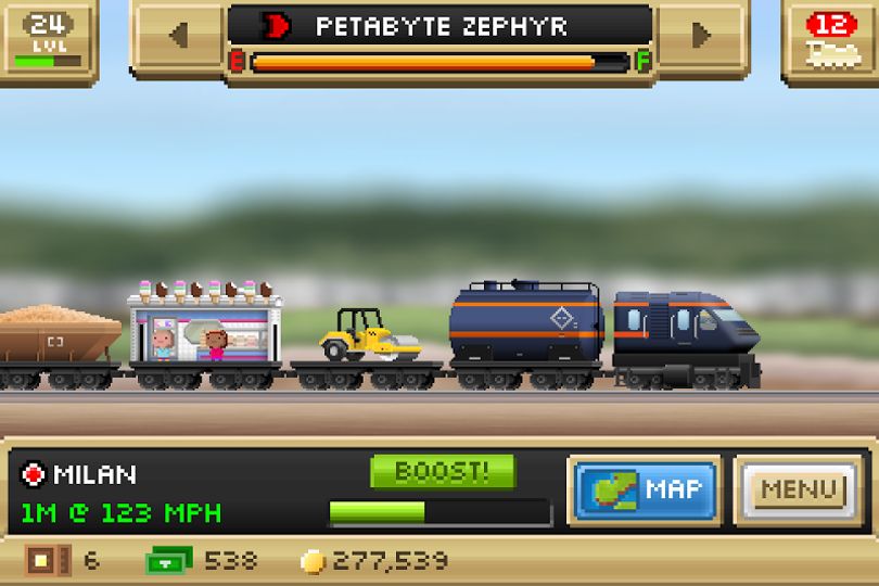 Hình ảnh Pocket Trains MOD Vô Hạn Tiền