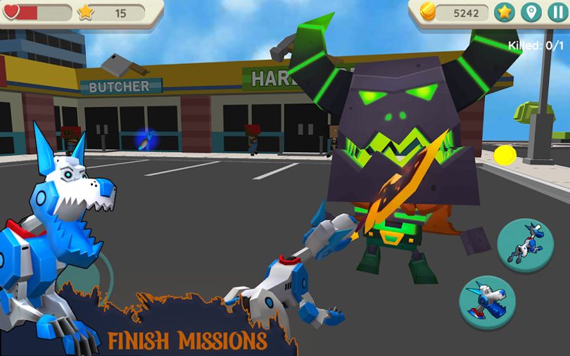 Hình ảnh Robot Dog City Simulator MOD 