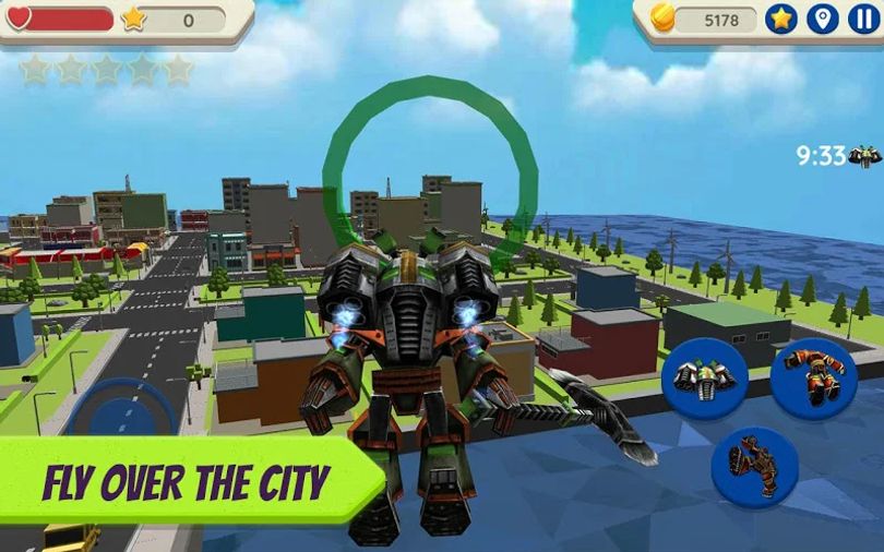 Hình ảnh Robot Hero: City Simulator 3D MOD Menu