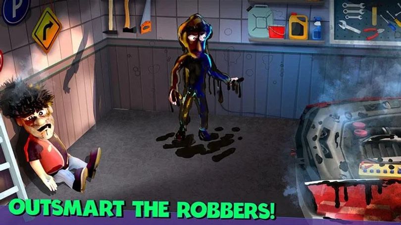 Hình ảnh Scary Robber Home Clash MOD Vô Hạn Tiền