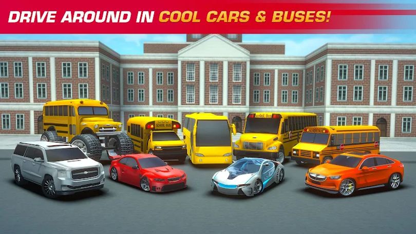 Hình ảnh School Bus Simulator Driving MOD Menu