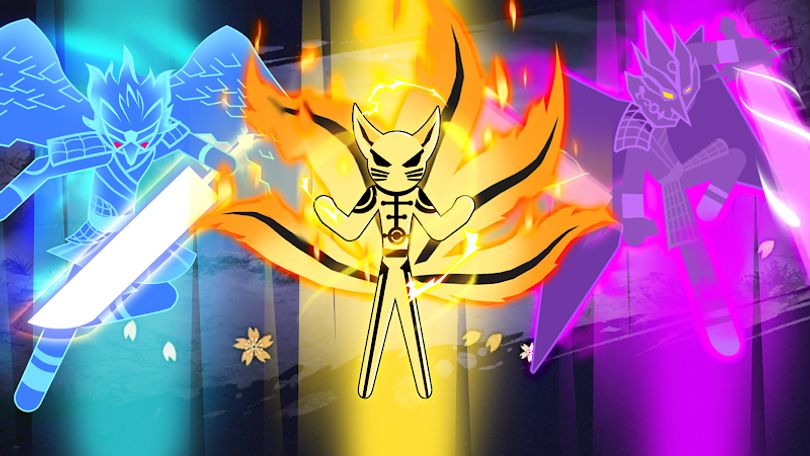 Hình ảnh Stickman Ninja Fight MOD Vô Hạn Tiền