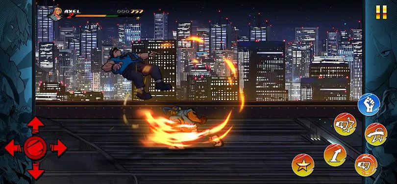 Hình ảnh Streets of Rage 4 MOD Vô Hạn stars