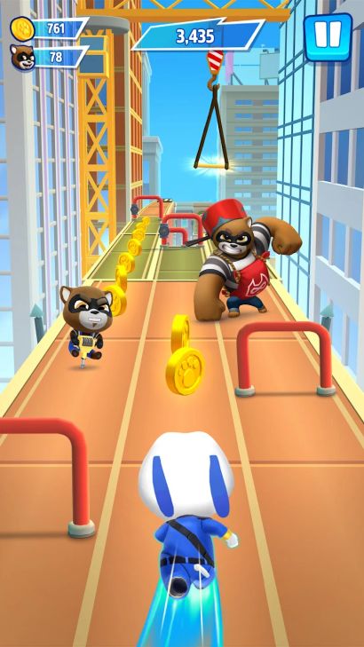 Hình ảnh Talking Tom Hero Dash MOD 