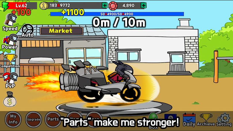 Hình ảnh Tap Tap Ride MOD Speed Multiplier