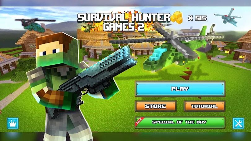 Hình ảnh The Survival Hunter Games 2 MOD Menu