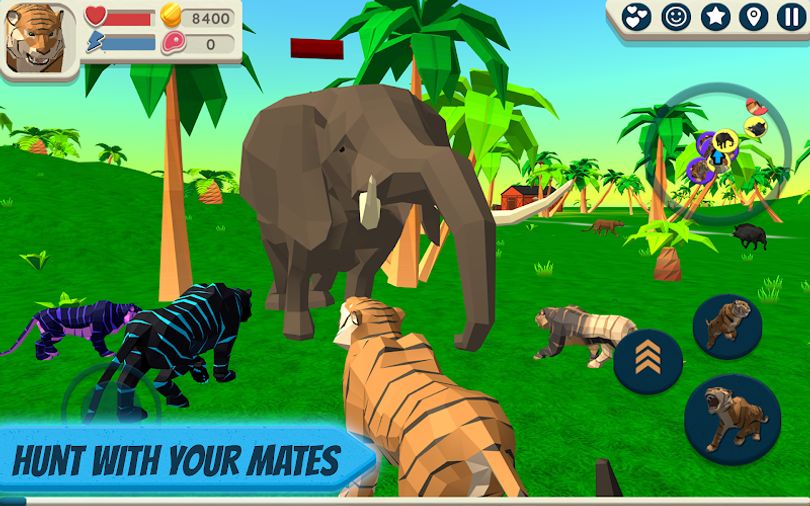 Hình ảnh Tiger Simulator 3D MOD Vô Hạn Food