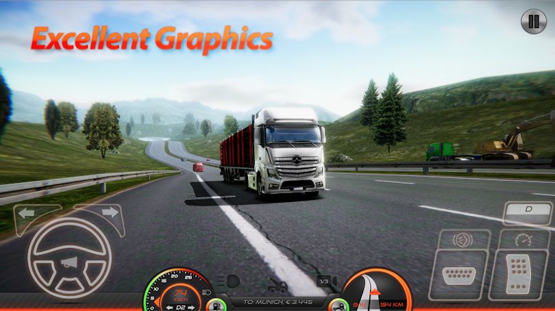 Hình ảnh Truck Simulator: Europe 2 MOD 